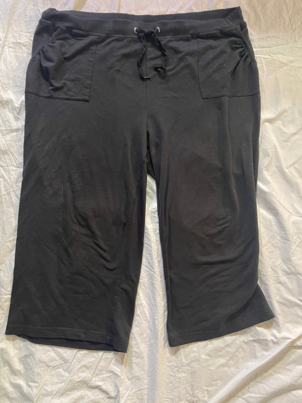 Black Women's Athletic Drawstring Shorts